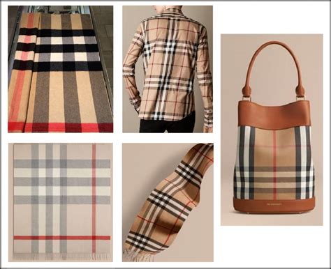 what is the burberry plaid called